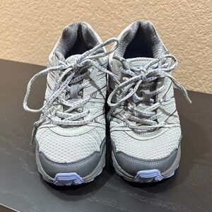 Fila Gray and Blue Athletic Sneakers